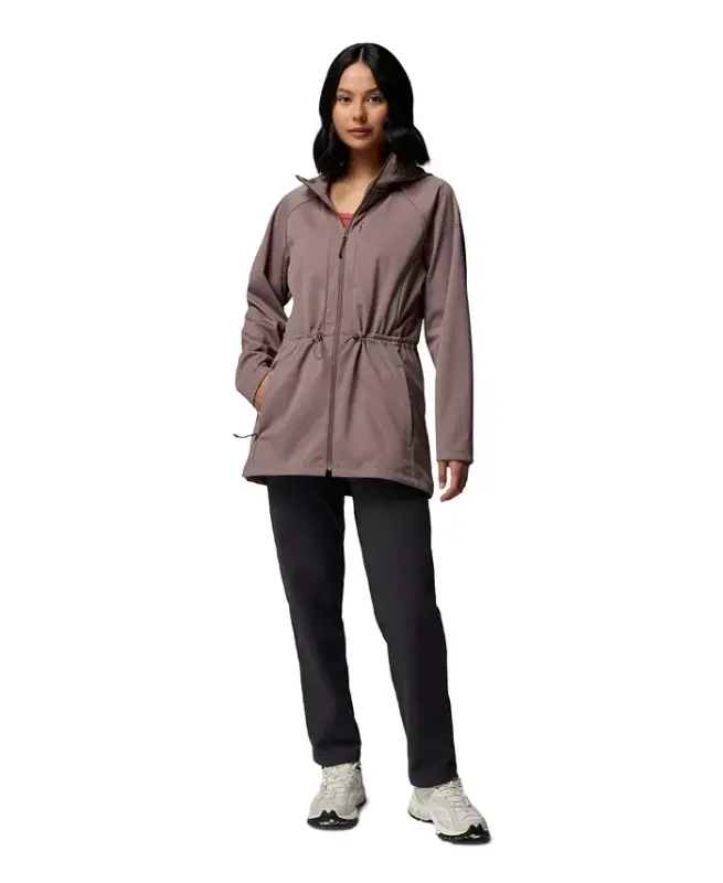 Women's Flora Park II Softshell Jacket - Iron - 2