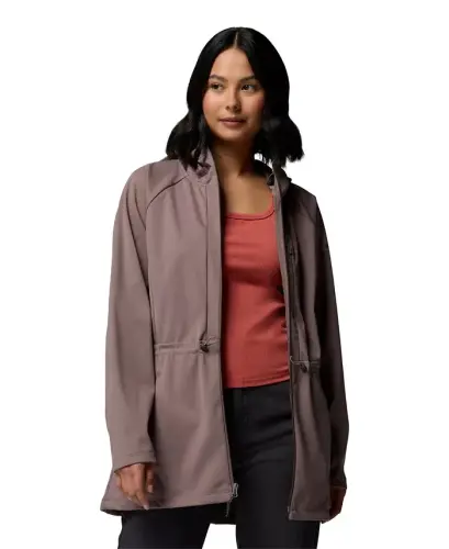 Women's Flora Park II Softshell Jacket - Iron - 3