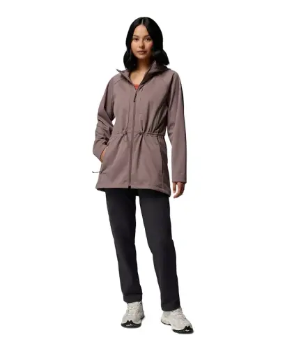 Women's Flora Park II Softshell Jacket - Iron - COLUMBIA (1)