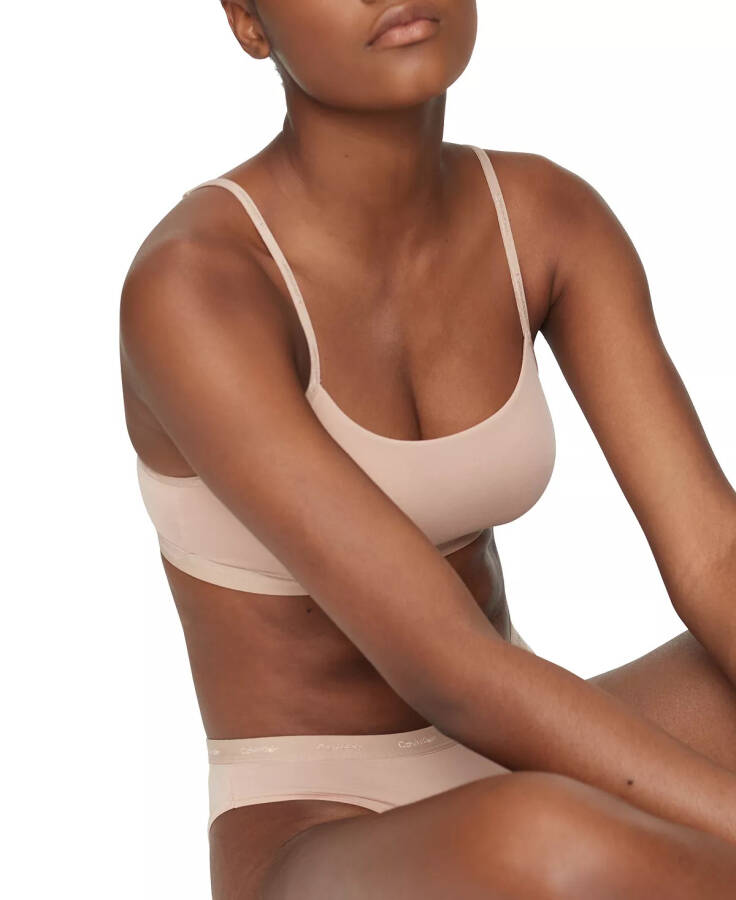 Women's Form To Body Unlined Bralette QF6757 Cedar - 3