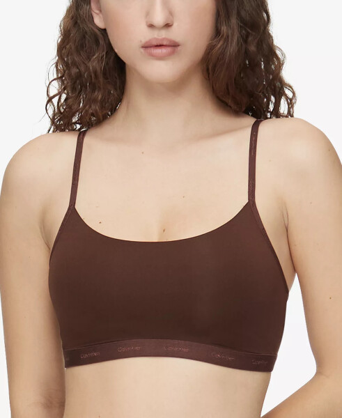 Women's Form To Body Unlined Bralette QF6757 Umber - 1