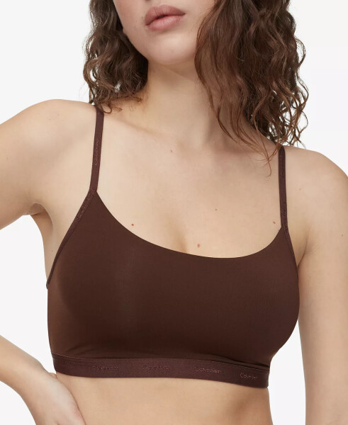 Women's Form To Body Unlined Bralette QF6757 Umber - 2