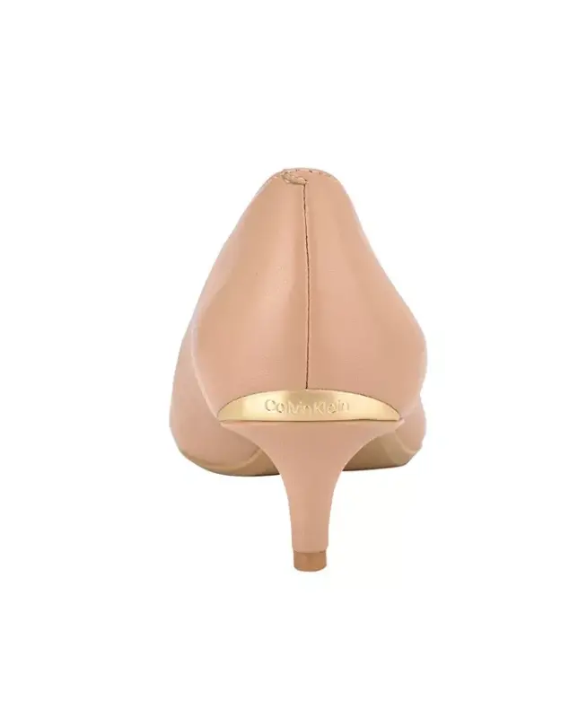 Women's Gabrianna Pointed Toe Kitten Heel Pumps - 3