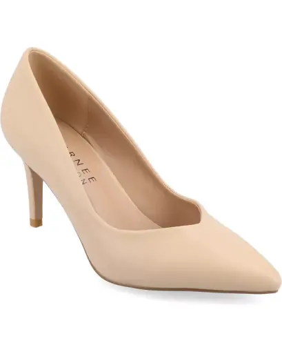 Women's Gabriella Pointed Toe Pumps - Shell 