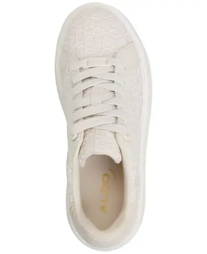 Women's Garelia Lace-Up Platform Sneakers-Jacquard Multi - 3