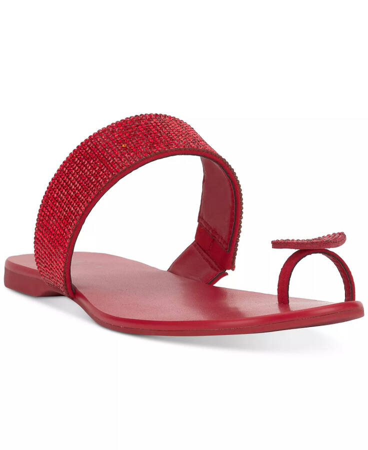 Women's Gavena Flat Sandals, Created for Modazone Red Heart - 1