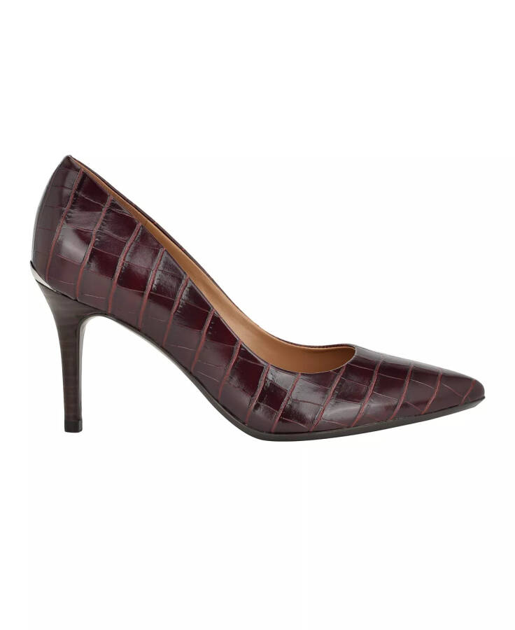 Women's Gayle Pointy Toe Classic Pumps Dark Red - 2