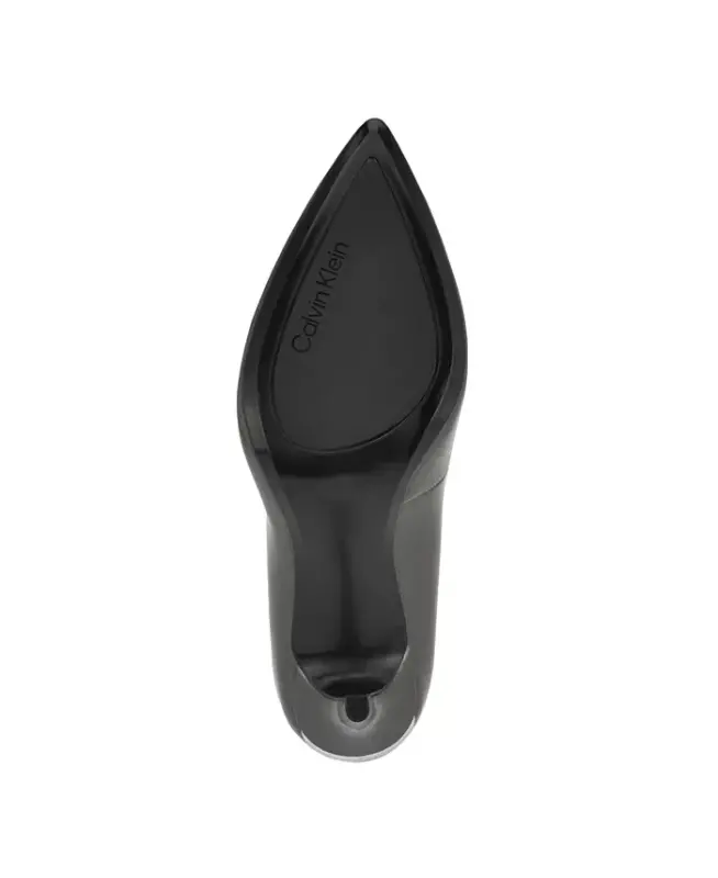 Women's Gayle Classic Pointed Toe Stiletto Pumps - Pewter Patent - 5