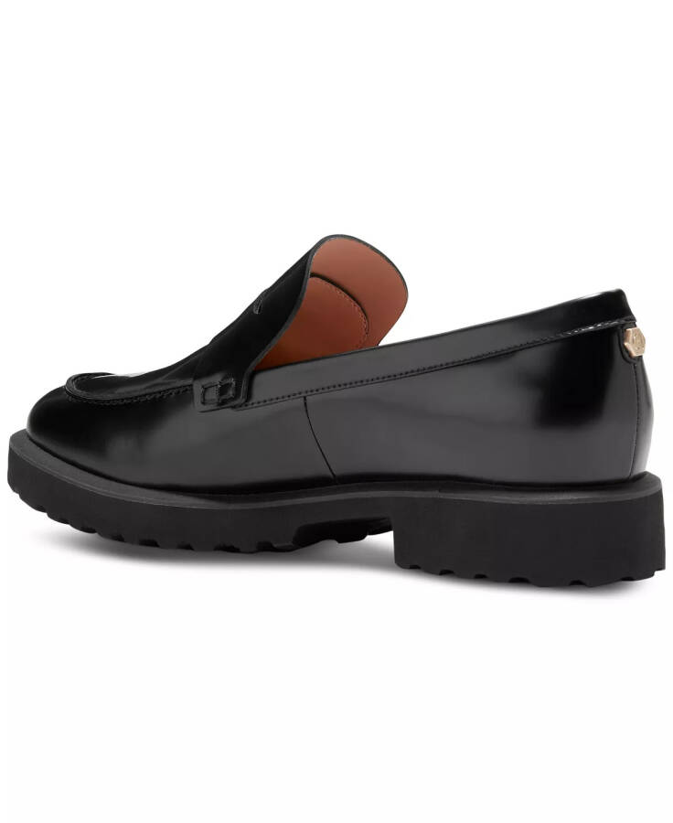 Women's Geneva Loafers Black Box Leather - 3