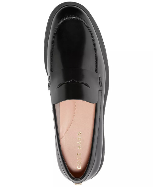 Women's Geneva Loafers Black Box Leather - 4