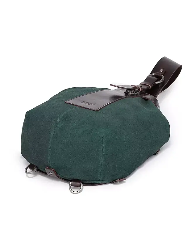 Daisy Medium Leather Sling Bag - Kale - 7