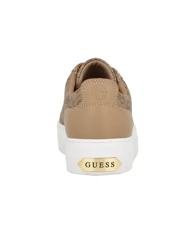 Women's Genza Platform Lace Up Round Toe Sneakers - 3