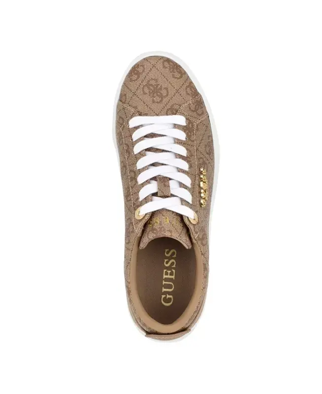 Women's Genza Platform Lace Up Round Toe Sneakers - 4