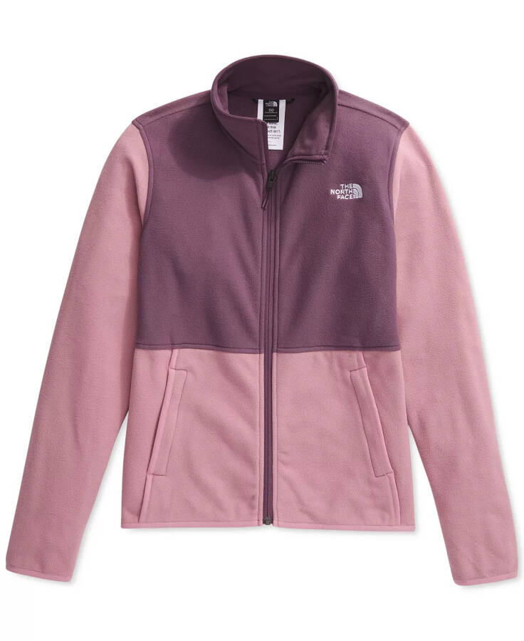 Women's Glacier Fleece Jacket Mauve/Midnight Mauve - 5