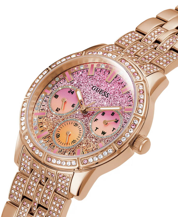 Women's Glitz Rose Gold-Tone Stainless Steel Bracelet Watch 40mm Rose Gold-tone - 3