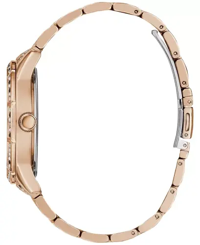 Women's Glitz Rose Gold-Tone Stainless Steel Bracelet Watch 40mm-Rose Gold-tone - 5