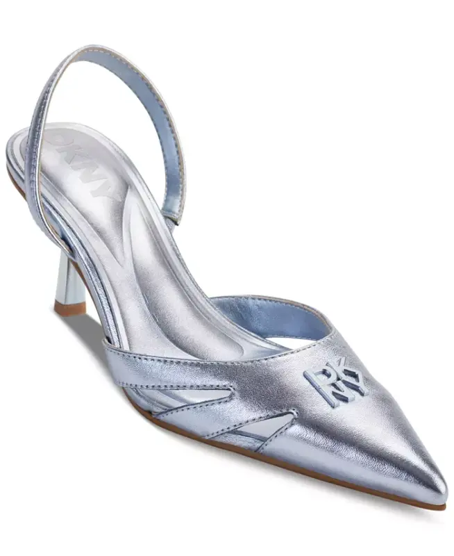 Women's Gloriana Pointed-Toe Cutout Slingback Pumps - 1