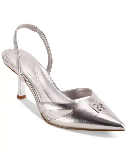 Women's Gloriana Pointed-Toe Cutout Slingback Pumps 