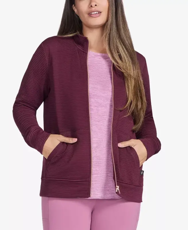 Women's Go-Walk Ottoman Jacket - Cozy Fit - Fig - 2