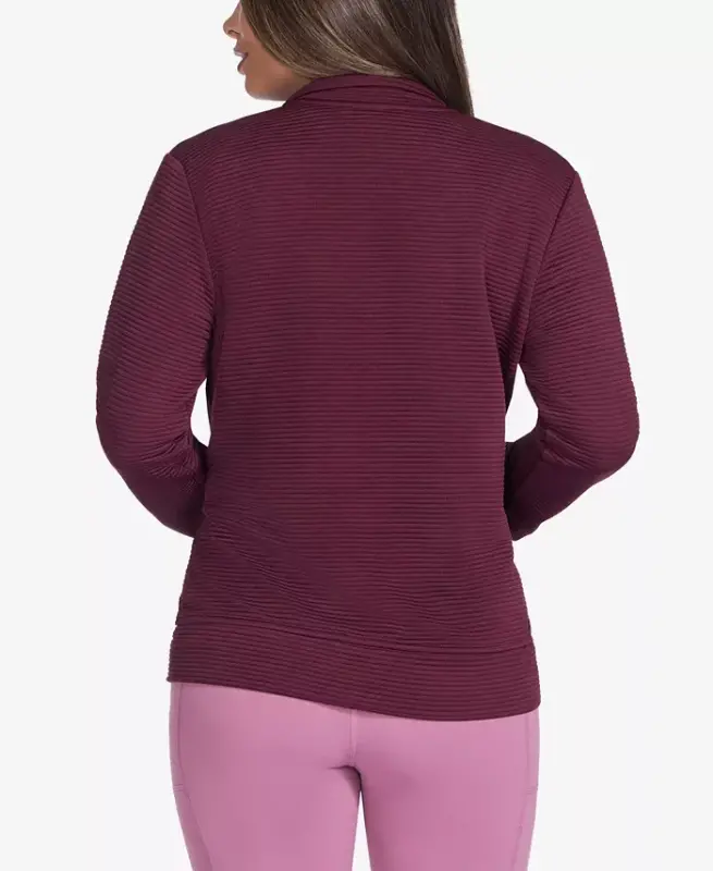 Women's Go-Walk Ottoman Jacket - Cozy Fit - Fig - 4