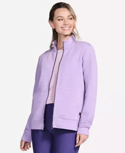 Women's Go-Walk Ottoman Full-Zip Jacket - Simply Violet 