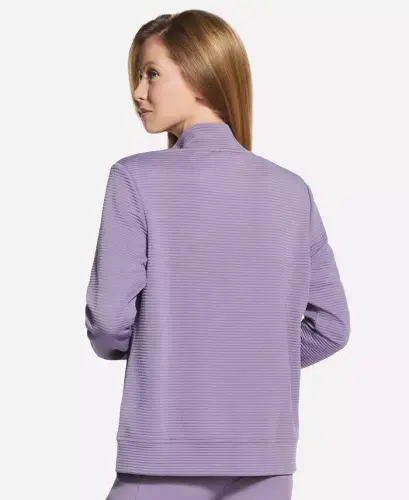 Women's Go-Walk Ottoman Jacket - Cozy Fit - Purple Sage - 3