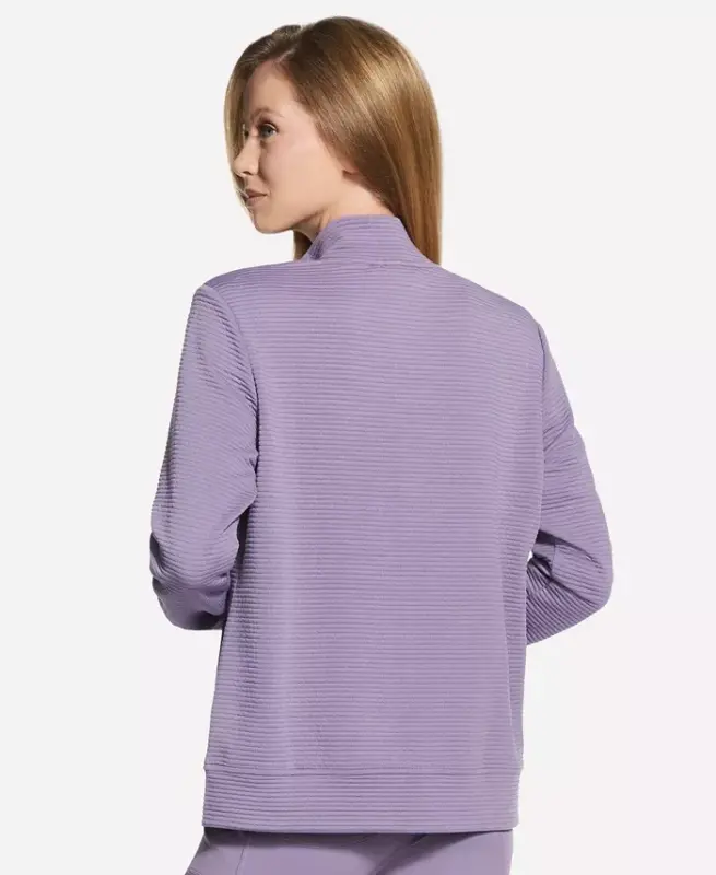Women's Go-Walk Ottoman Jacket - Cozy Fit - Purple Sage - 3