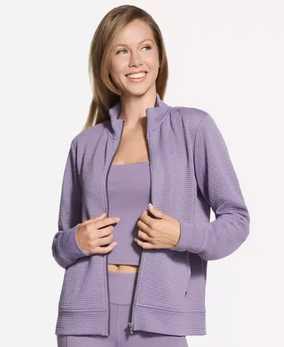 Women's Go-Walk Ottoman Jacket - Cozy Fit - Purple Sage - 5