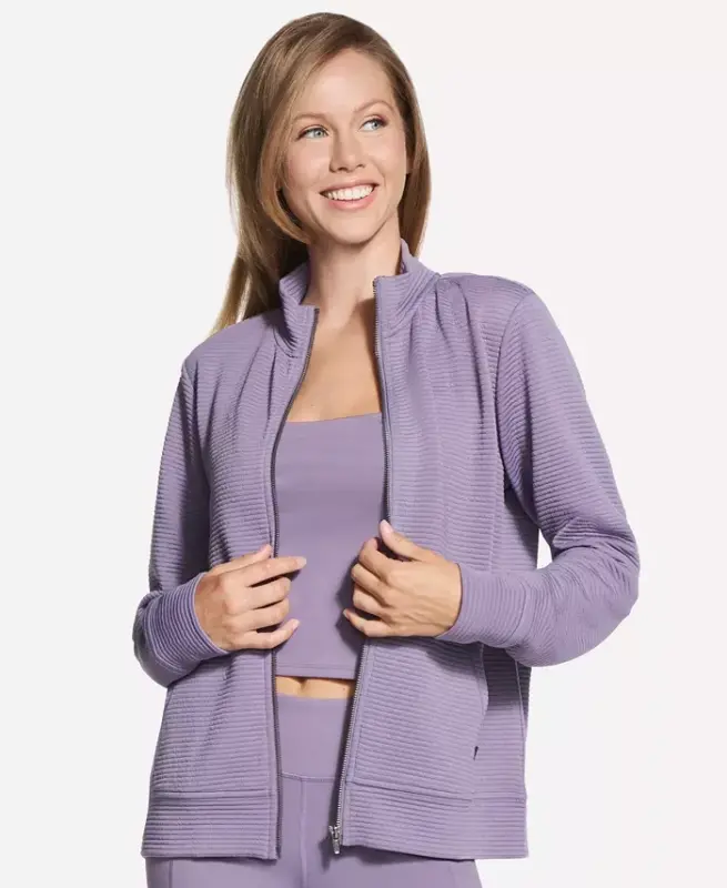 Women's Go-Walk Ottoman Jacket - Cozy Fit - Purple Sage - 5