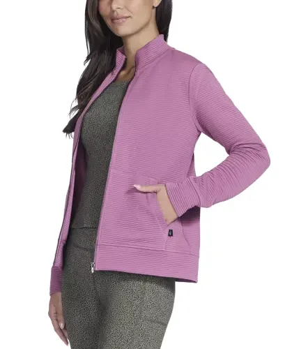 Women's Go Walk® Ottoman Full Zip - Rose - 3