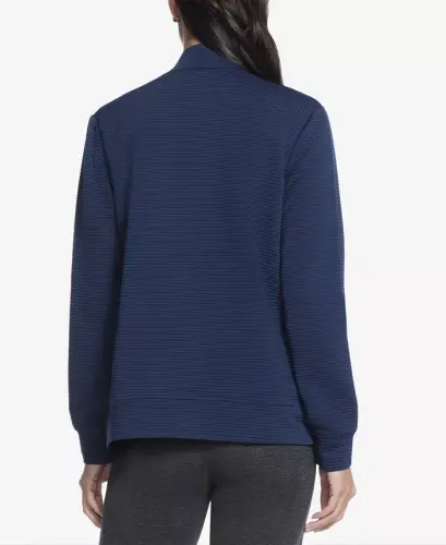 Women's Go-Walk Ottoman Jacket - Cozy Fit - Blue Iris - 4