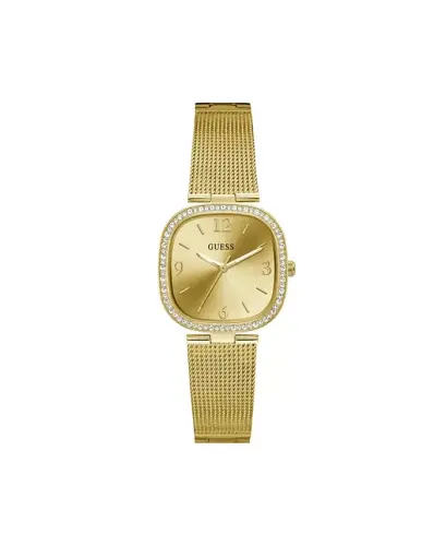 Women's Gold-Tone Stainless Steel Mesh Bracelet Watch 32mm-Gold-Tone - 1
