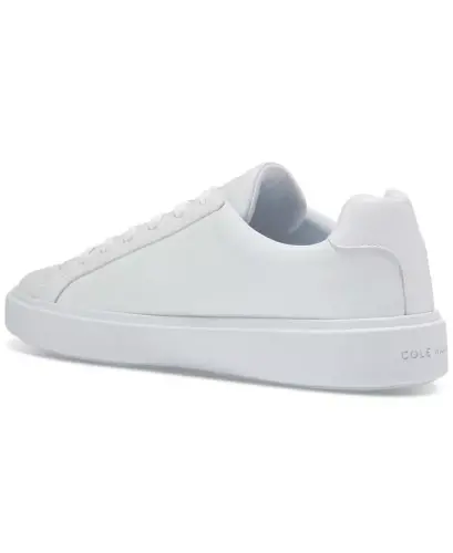 Women's Grand Crosscourt Daily Lace-Up Low-Top Sneakers-White, Argento - 3