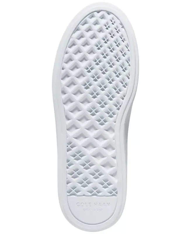 Women's Grand Crosscourt Daily Lace-Up Low-Top Sneakers-White, Argento - 5
