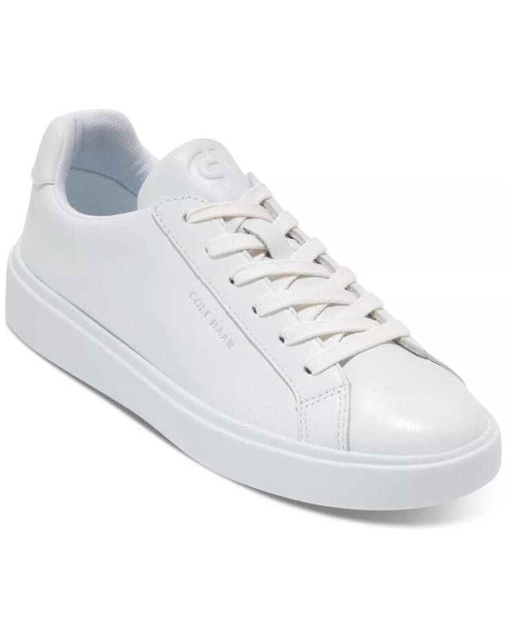 Women's Grand Crosscourt Daily Lace-Up Low-Top Sneakers White, Argento - 1