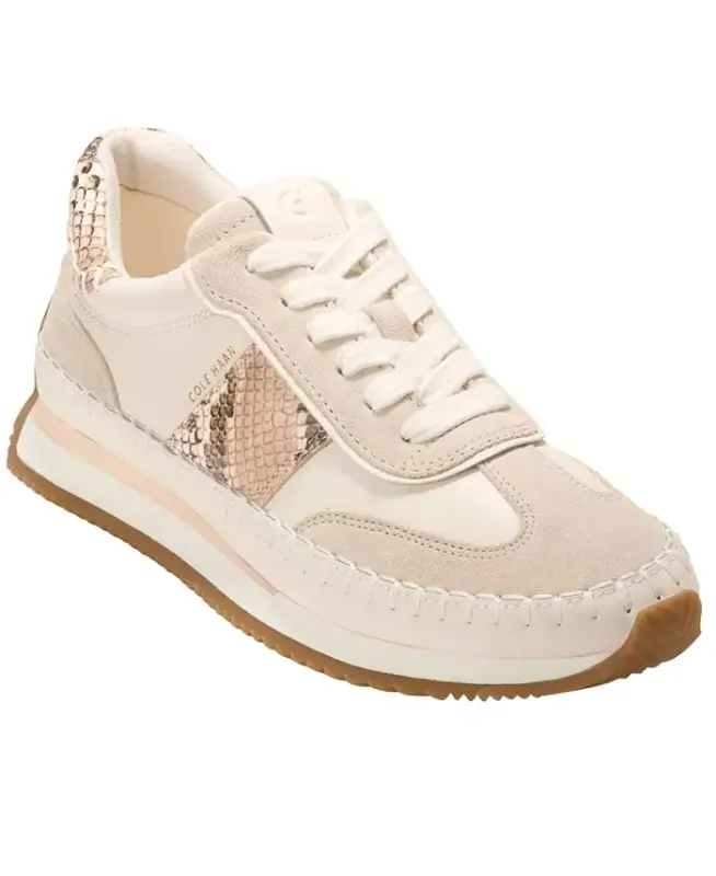 Women's GRANDPRØ Premier Running Sneakers - Sand Dollar - COLE HAAN