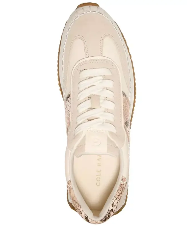 Women's GRANDPRØ Premier Running Sneakers - Sand Dollar - 4