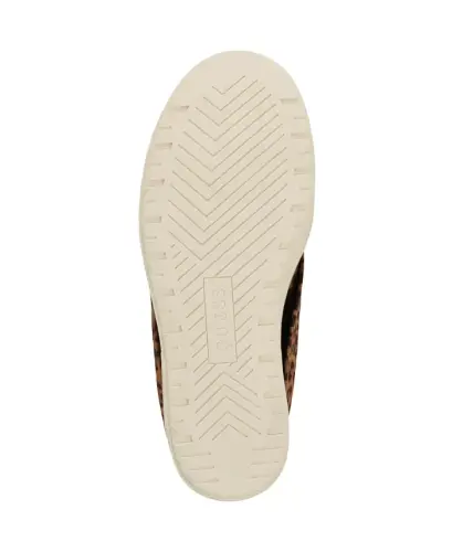 Women's Guinna Fold Over Slouchy Booties - Leopard Suede - 5