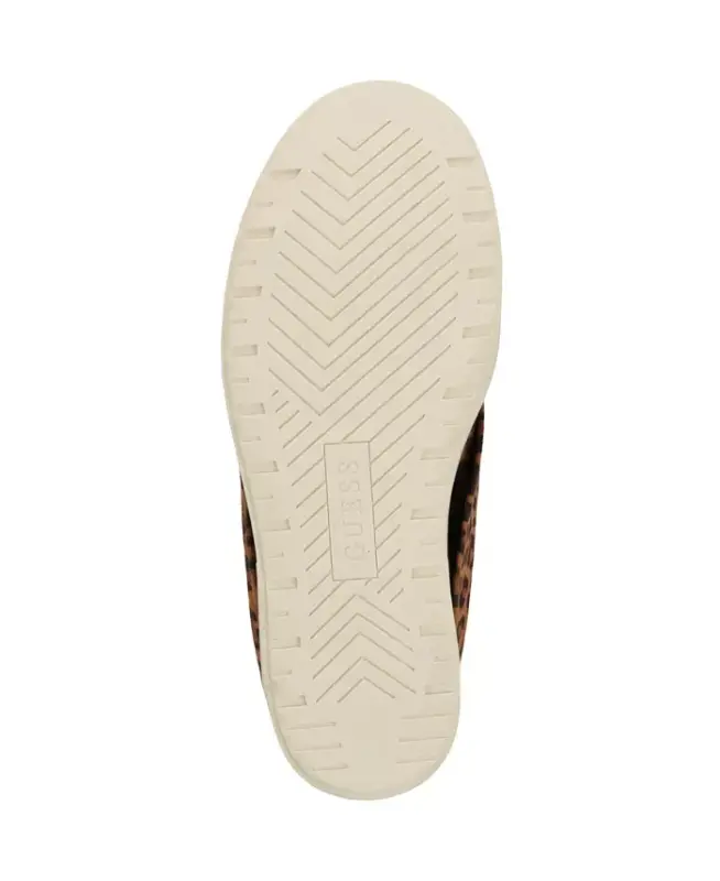 Women's Guinna Fold Over Slouchy Booties - Leopard Suede - 5