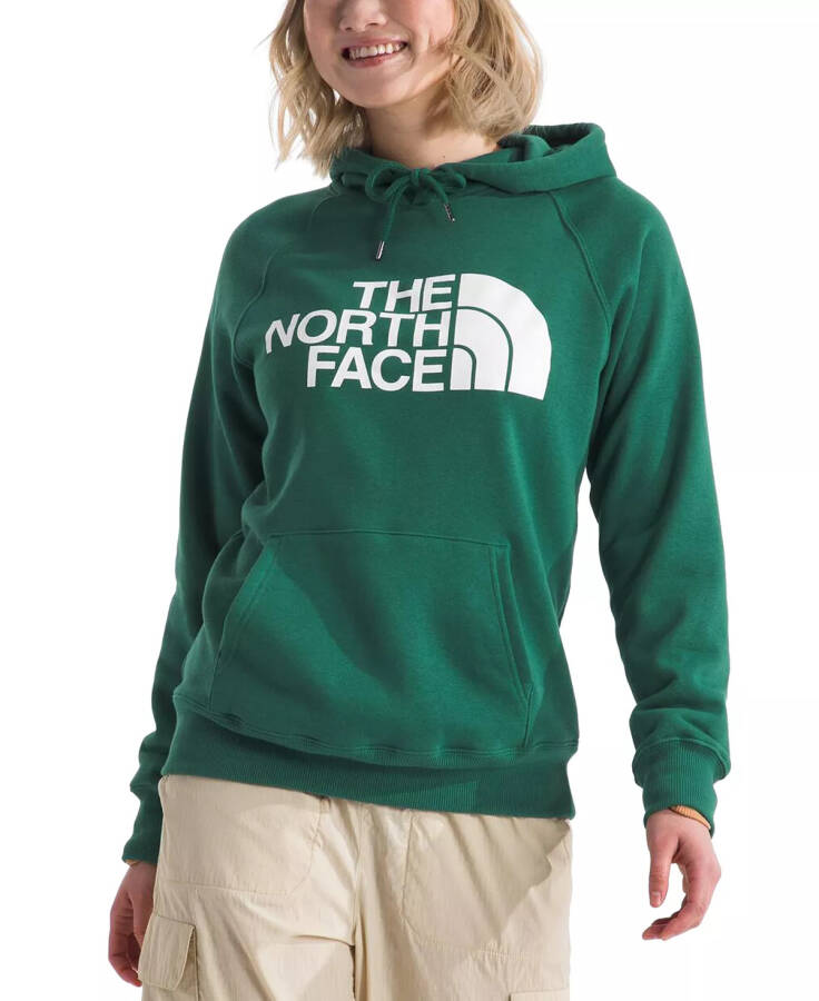 Women's Half Dome Fleece Pullover Hoodie Evergreen - 1