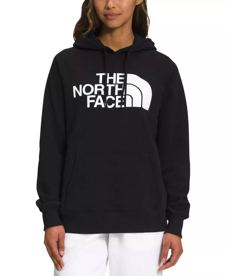 Women's Half Dome Fleece Pullover Hoodie Tnf Black/Tnf White - 1