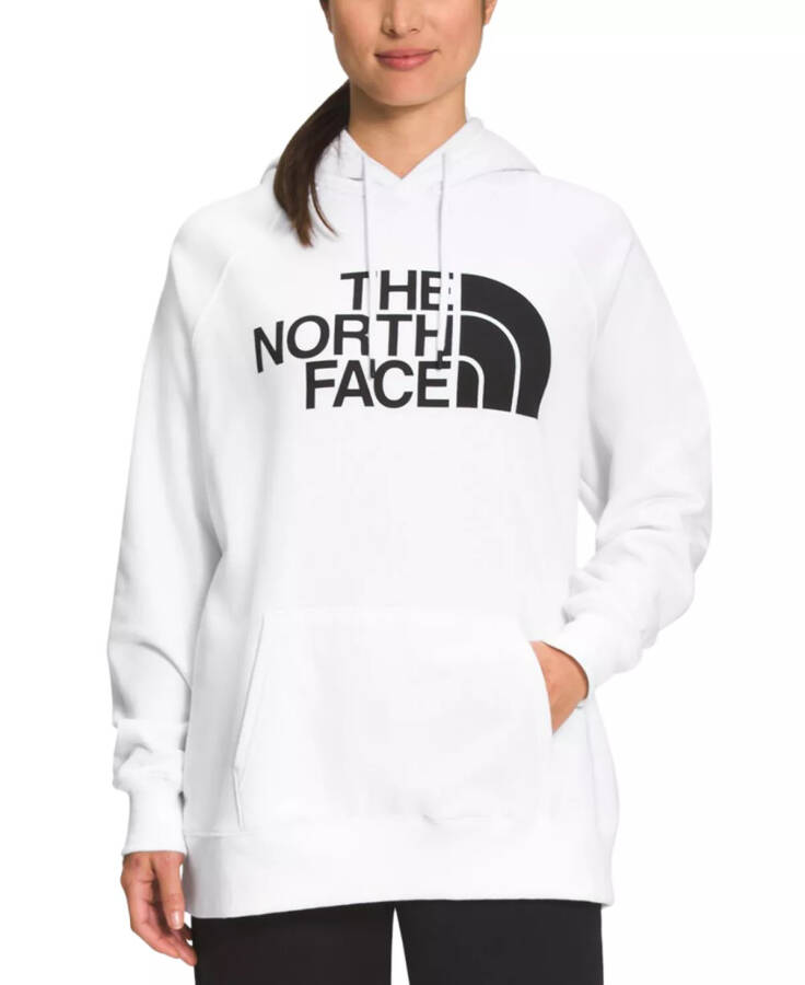 Women's Half Dome Fleece Pullover Hoodie Tnf White - 1