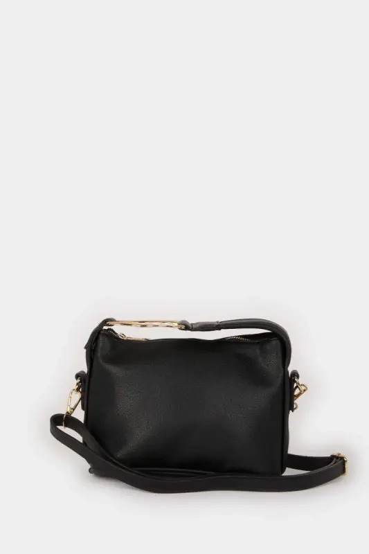 Women's Handbag - Black - 1