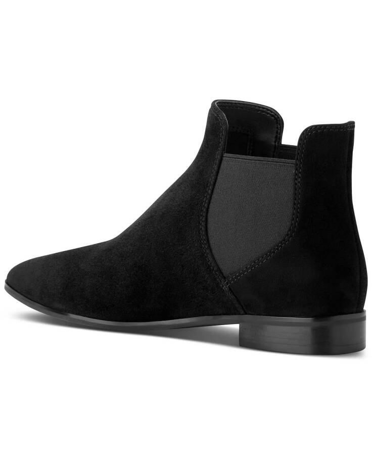 Women's Hara Pointed Toe Stretch Booties Black Suede - 3