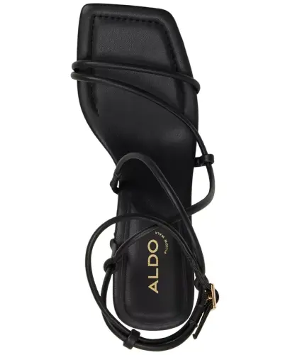 Women's Harmonni Strappy Block-Heel Dress Sandals-Gold Metallic - 13