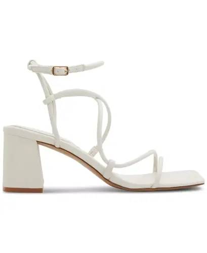Women's Harmonni Strappy Block-Heel Dress Sandals - White Smooth - ALDO (1)