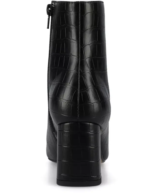 Women's Haylinn Block Heel Dress Booties - 4