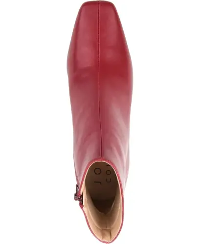 Women's Haylinn Block Heel Dress Booties-Brick - 4