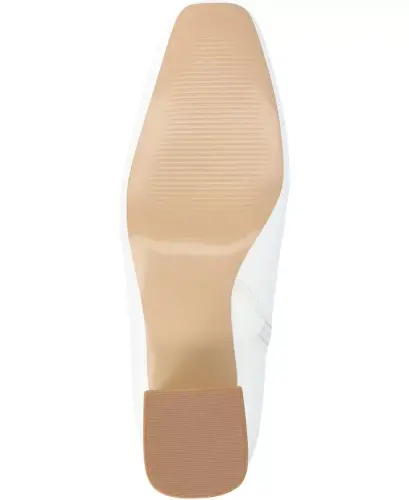 Women's Haylinn Block Heel Dress Booties - White - 7