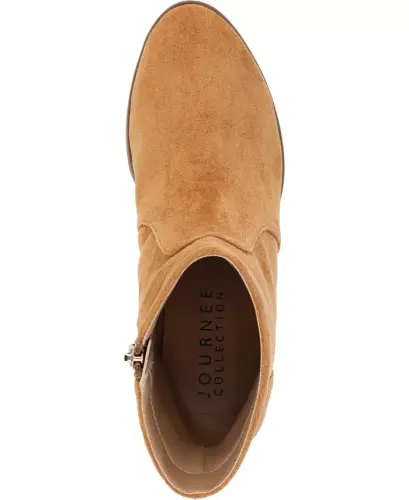 Women's Hayven Block Heel Almond Toe Booties - 4